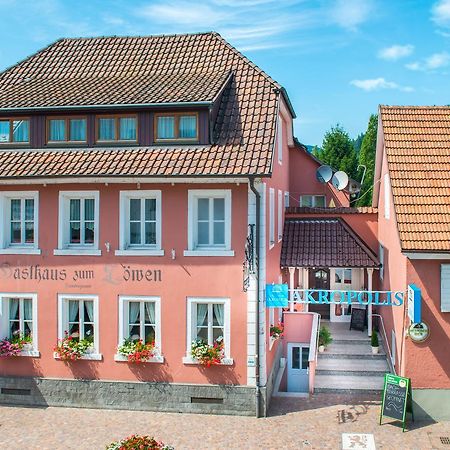 Gasthaus Zum Loewen - Restaurant Akropolis 하우사크 외부 사진